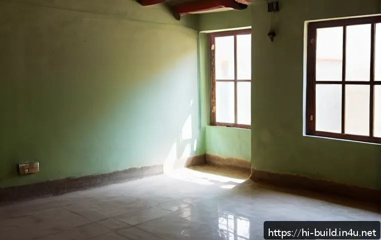 지하실 습기 제거 방법 - A detailed interior view of a traditional Indian basement (tahkhana) showing natural ventilation wit...